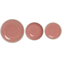 Étkészlet 27x27x3 cm S/18