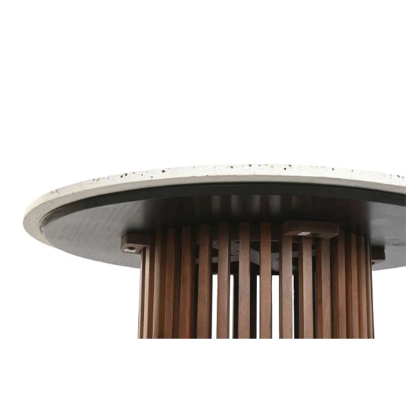 Étkezőasztal 130x130x76 cm