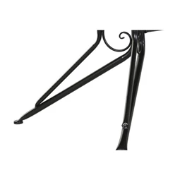 Étkezőasztal kovácsoltvas mozaik mintával 140x70x75,5 cm