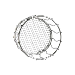 Evőeszköz tároló krómozott 11,5x11,5x15,5 cm