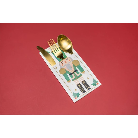 Evőeszköztartó diótörő 10x20 cm mix S/6