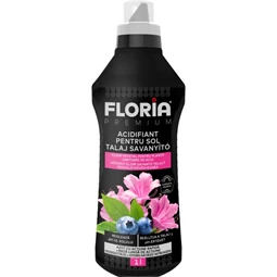 FLORIA talajsavanyító és folyékony tápoldat savanyú talajt kedvelő növényknek 1 l