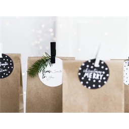 Fa csipeszek fekete 3,5 cm S/10