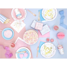 Fa evőeszköz világos rózsaszín 16 cm S/18