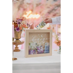 Fa persely nászút alap mix 6x30x30 cm