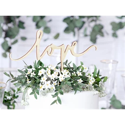 Fa tortadísz love 16 cm