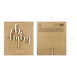 Fa tortadísz oh baby 17 cm