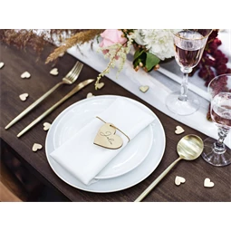 Fa ültetőkártya szívek, 6x5 cm S/10