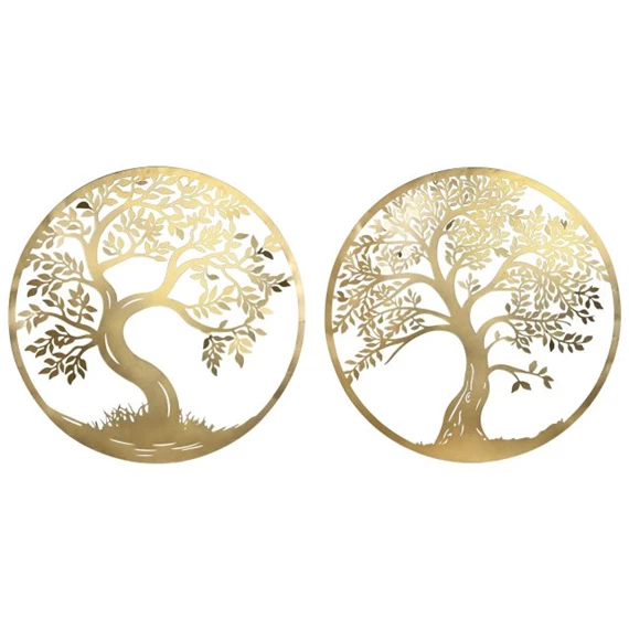 Fali dekoráció életfa 100x1x100 cm 2 féle