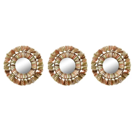 Fali dekoráció 20x1x20 cm S/3