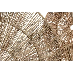 Fali dekoráció körök 116x1x46 cm