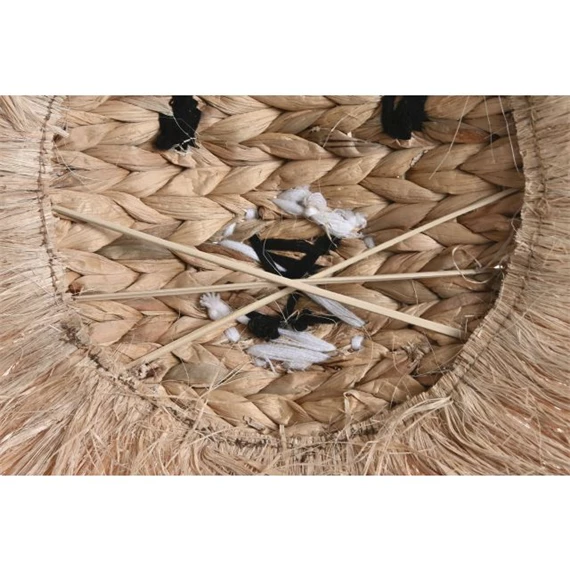 Fali dekoráció, oroszlán 46x6x46 cm