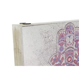 Fedődoboz kéz mintás 46,5x6x31,5 cm 2 féle