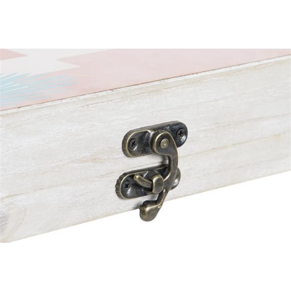 Fedődoboz modern mintás 46,5x6x31,5 cm 2 féle