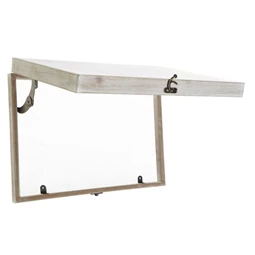 Fedődoboz trópusi mintás 46,5x6x31,5 cm 2 féle