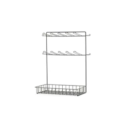 Fém állvány kosárral, töltelék nélkül