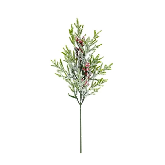 Fenyőág bogyóval 48 cm