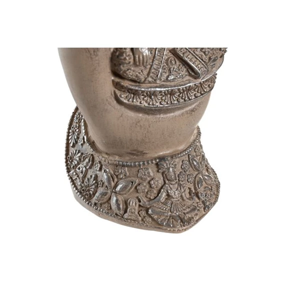 Figura Buddha kézben 9x9x25 cm