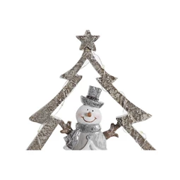 Figura LED-es fenyőfa 21,5x5x23,5 cm