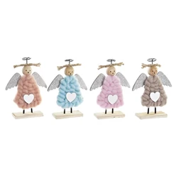 Figura angyal 10x10x19 cm 4 féle