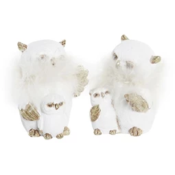 Figura bagoly 7,5x7x10 cm 2 féle