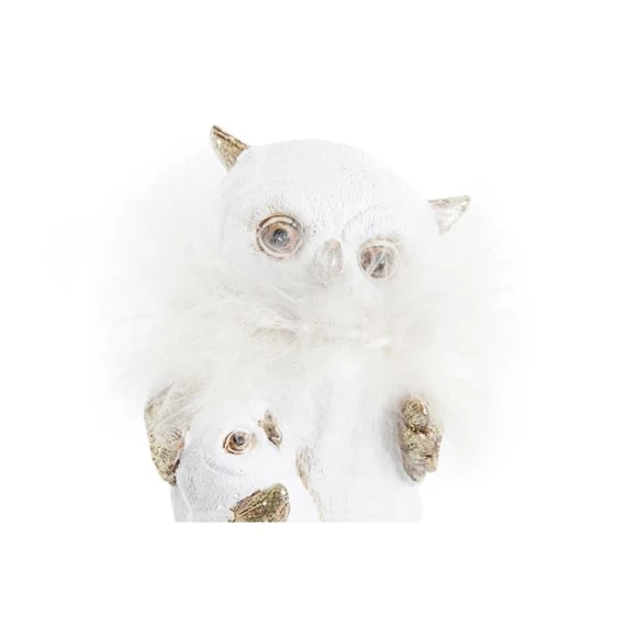 Figura bagoly 7,5x7x10 cm 2 féle