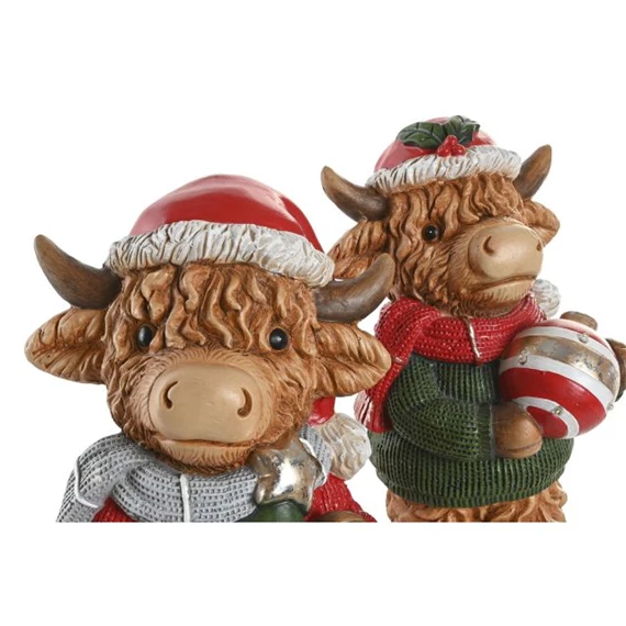 Figura borjú LED-es 22,5x19x38 cm 2 féle