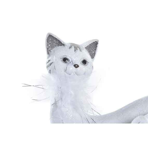 Figura macska fényes 23x8x14 cm