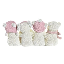 Figura medvék "Love" felirattal 15,5x5,5x7,5 cm