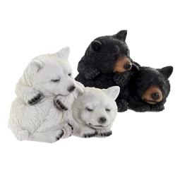 Figura medvék 14,5x14,5x11 cm 2 féle