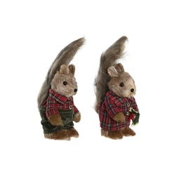 Figura mókus 12x15x25 cm 2 féle