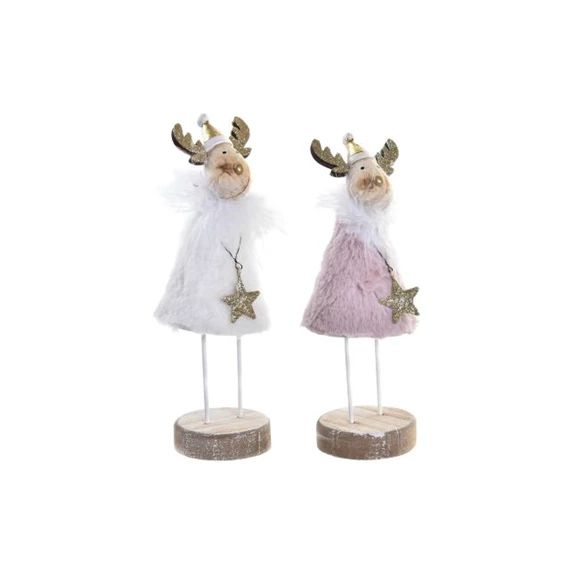 Figura rénszarvas 5,5x5,5x17,5 cm 2 féle