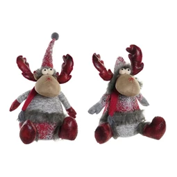 Figura rénszarvas 27x19x32 cm 2 féle