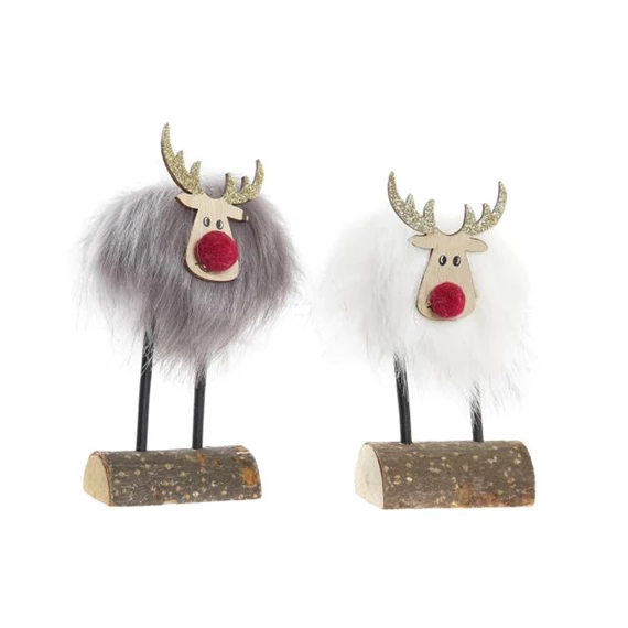 Figura rénszarvas 7x5x16 cm 2 féle