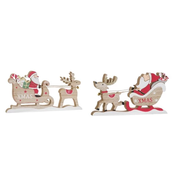 Figura szánkó 29,5x2x15 cm 2 féle