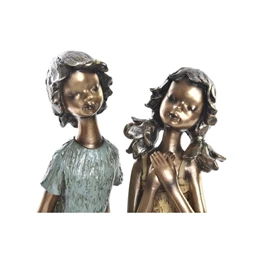 Figura szett, kisfiú és kislány 17x13x22 cm 2 féle S/2