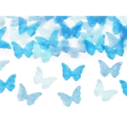 Fiú cső kilövő kék pillangókkal 20 cm