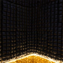 Fólia lufi függöny fekete 72x143 cm