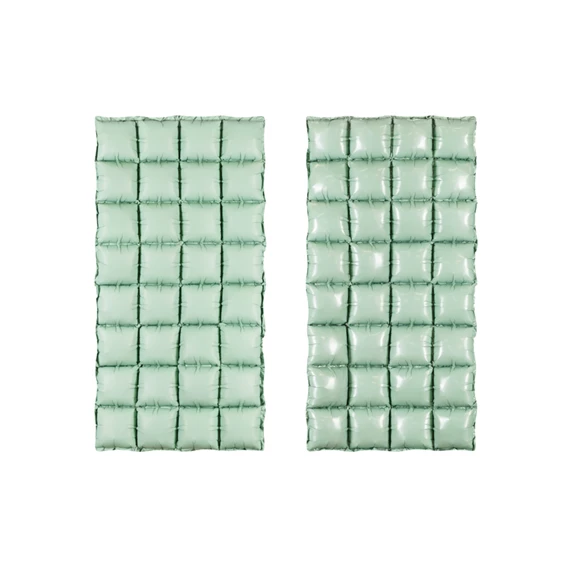 Fólia lufi függöny kétoldalas zsálya 55x110 cm