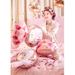 Fólia lufi gyűrű 41x72 cm mix