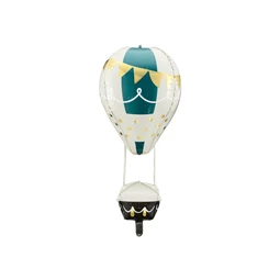 Fólia lufi hőlégballon, 36x110 cm, mix