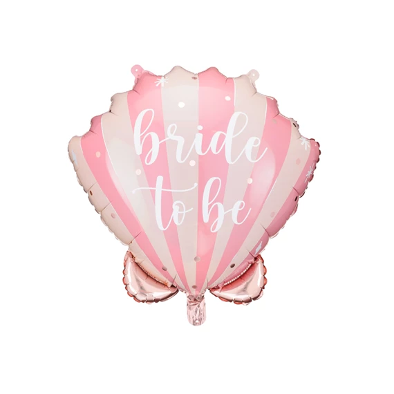 Fólia lufi kagyló menyasszonyi 52x50 cm mix