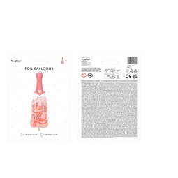 Fólia lufi üveg, 38x97 cm, mix