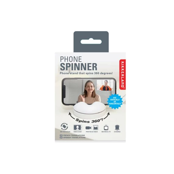 Forgatható telefontartó