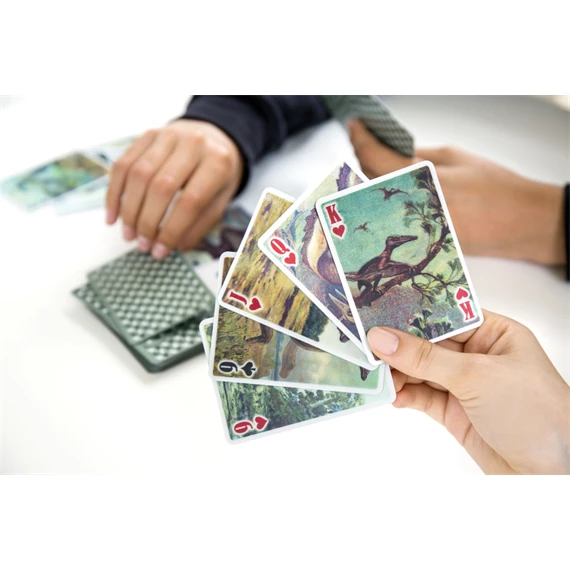 Franciakártya, 3D dinoszauruszok