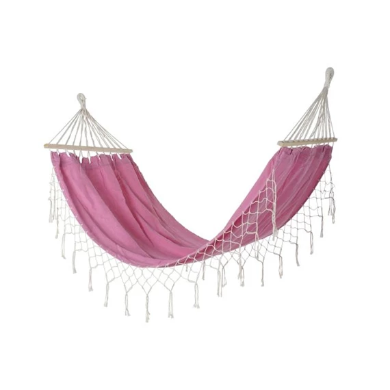 Függőágy bojtos 255x80x28 cm