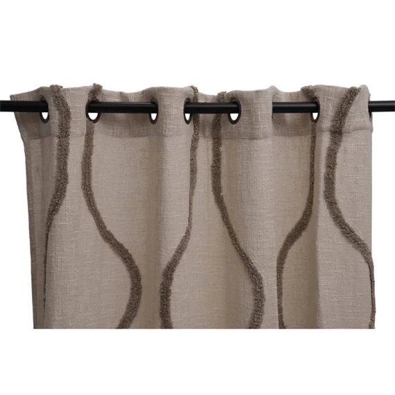 Függöny gyűrűs 140x260 cm