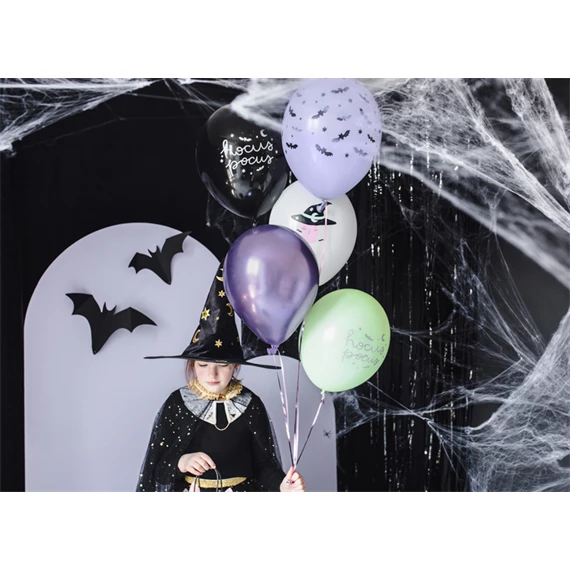 Függöny party fekete 90x250 cm