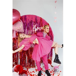 Függöny party lila 0.9 x 2.5 m