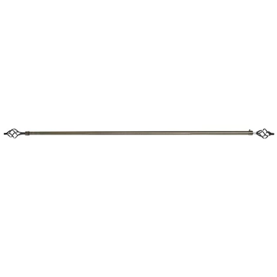 Függönyrúd állítható 160x16x16 cm